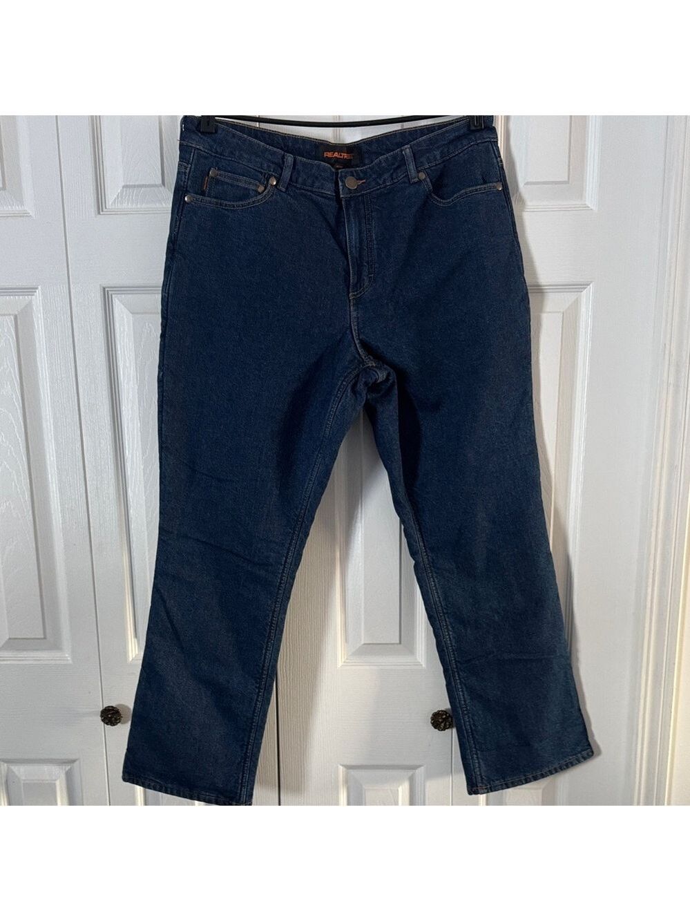 Realtree Blue Denim Jeans with A Warm Lining. Size 36x30. BNWOT
